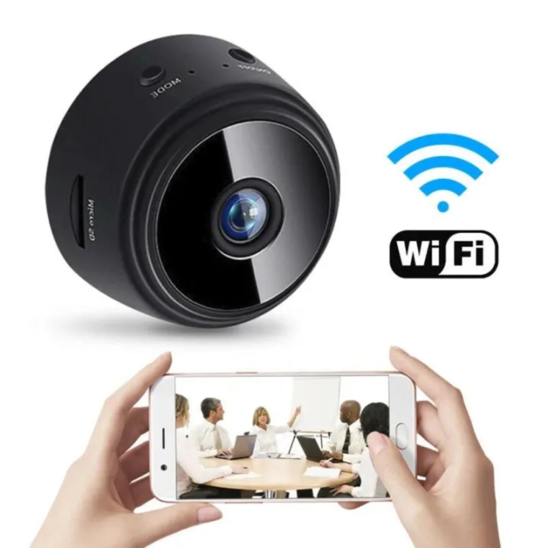 Mini Camera –  1080P Wireless Spy Cam with Audio for Home, Office, and Outdoor Security
