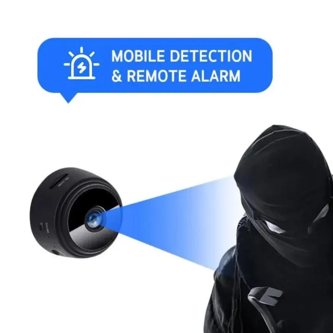 Mini Camera –  1080P Wireless Spy Cam with Audio for Home, Office, and Outdoor Security